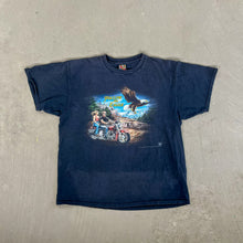 Load image into Gallery viewer, F- Vintage &#39;95 3D Emblem Daytona Bike Week Follow The Eagle Single Stitch Tee
