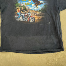 Load image into Gallery viewer, F- Vintage &#39;95 3D Emblem Daytona Bike Week Follow The Eagle Single Stitch Tee
