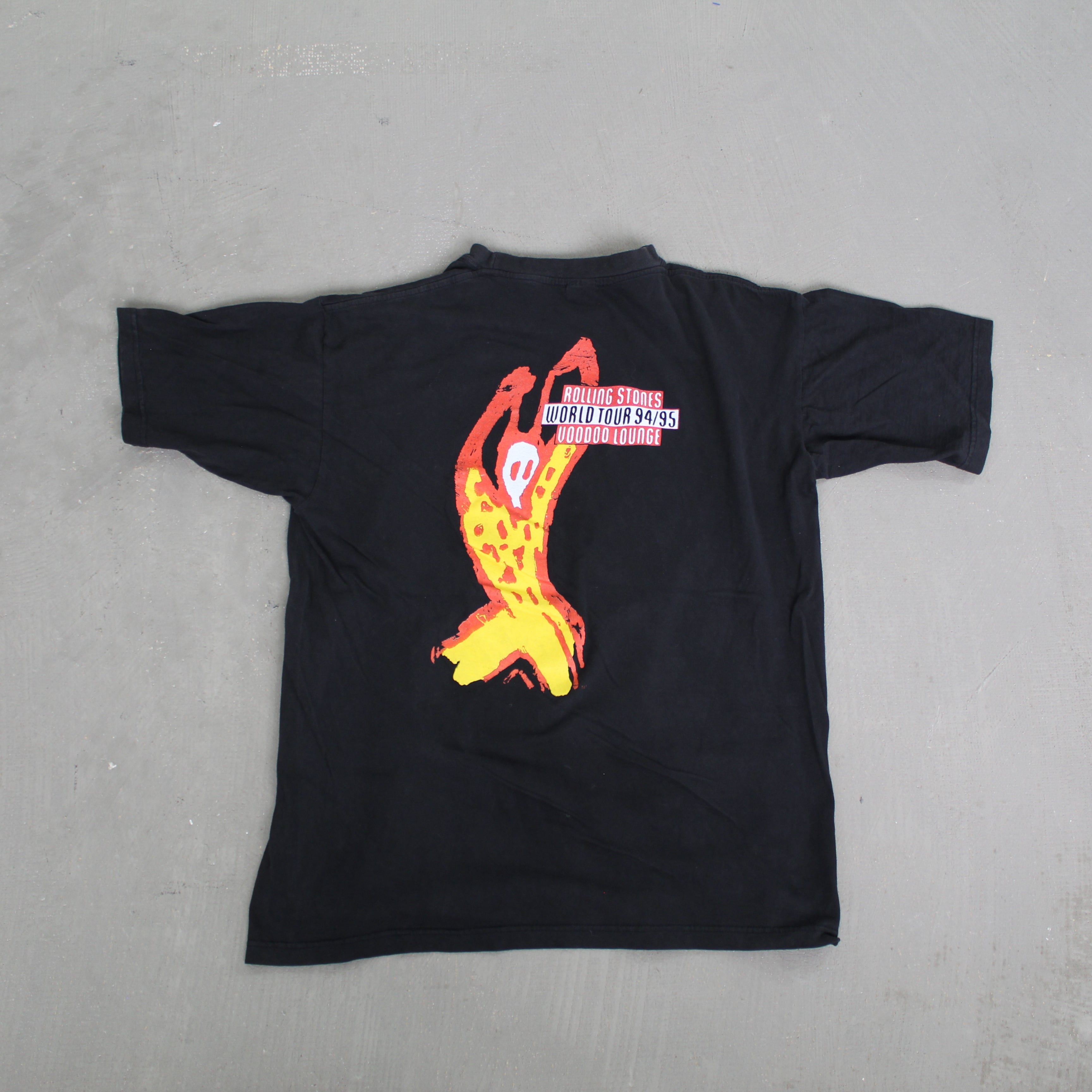 F- Vintage 1994 Rolling Stones Voodo Lounge Tour Tongue Logo Tee