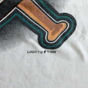 J- Vintage '95 Arizona Diamondbacks MLB Logo 7 Graphic Single Stitch Tee - XL