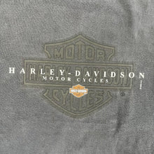 Load image into Gallery viewer, F- Vintage &#39;00 Harley Davidson Laughlin Run Text Tee
