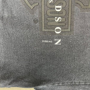 F- Vintage '00 Harley Davidson Laughlin Run Text Tee