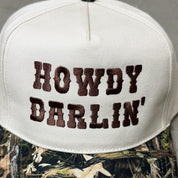K- Real Tree Howdy Darlin' Embroidered Snapback Hat - 35