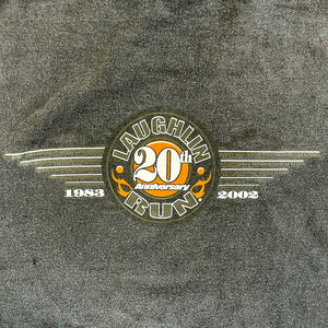 F- Vintage '00 Harley Davidson Laughlin Run Text Tee