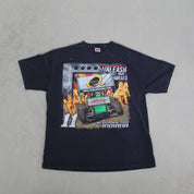 F- Vintage 2007 Steve Kinser Unleash All Your Horses Racing Tee