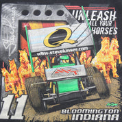 F- Vintage 2007 Steve Kinser Unleash All Your Horses Racing Tee