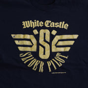 F- Vintage 1991 White Castle Slider Pilot Single Stitch Tee