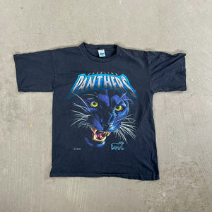 F- Vintage '93 Carolina Panthers NFL Salem Graphic Single Stitch Tee