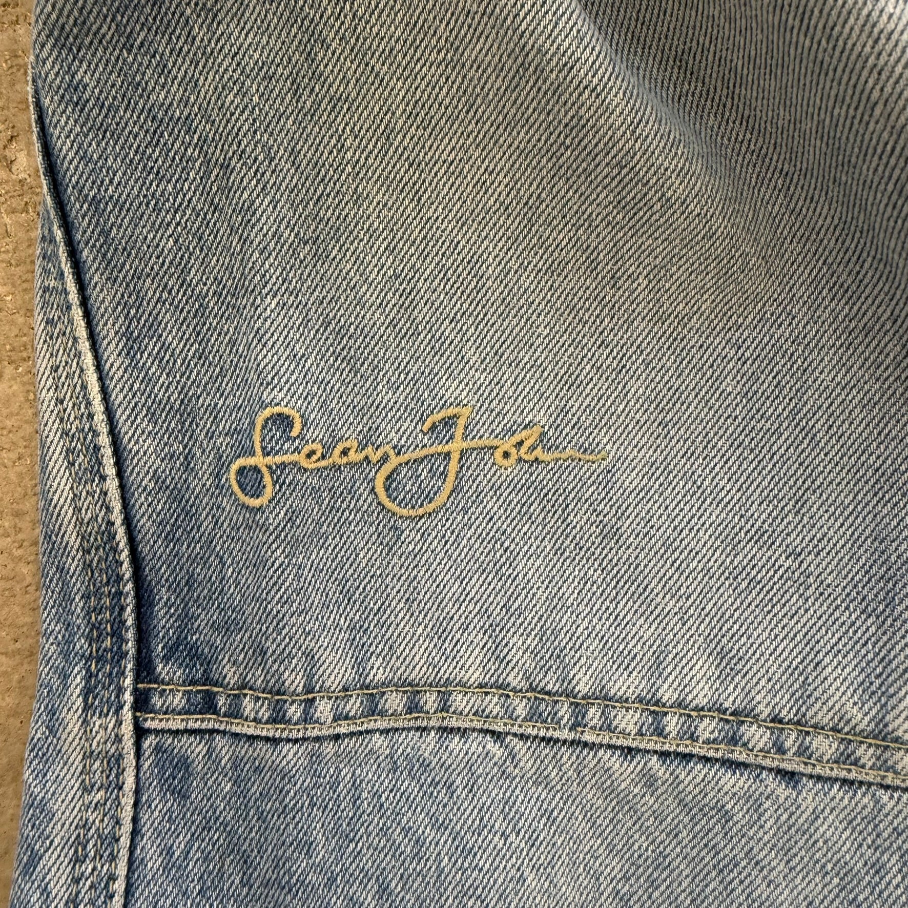 J- Vintage Y2K Sean John Carpenter Double Knee Jeans -  w36 (fits 35x31)