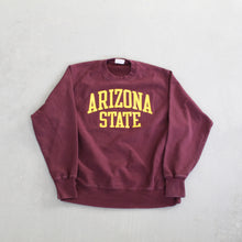 Load image into Gallery viewer, D- Vintage Champion Reverse Weave Arizona State University Text Crewneck
