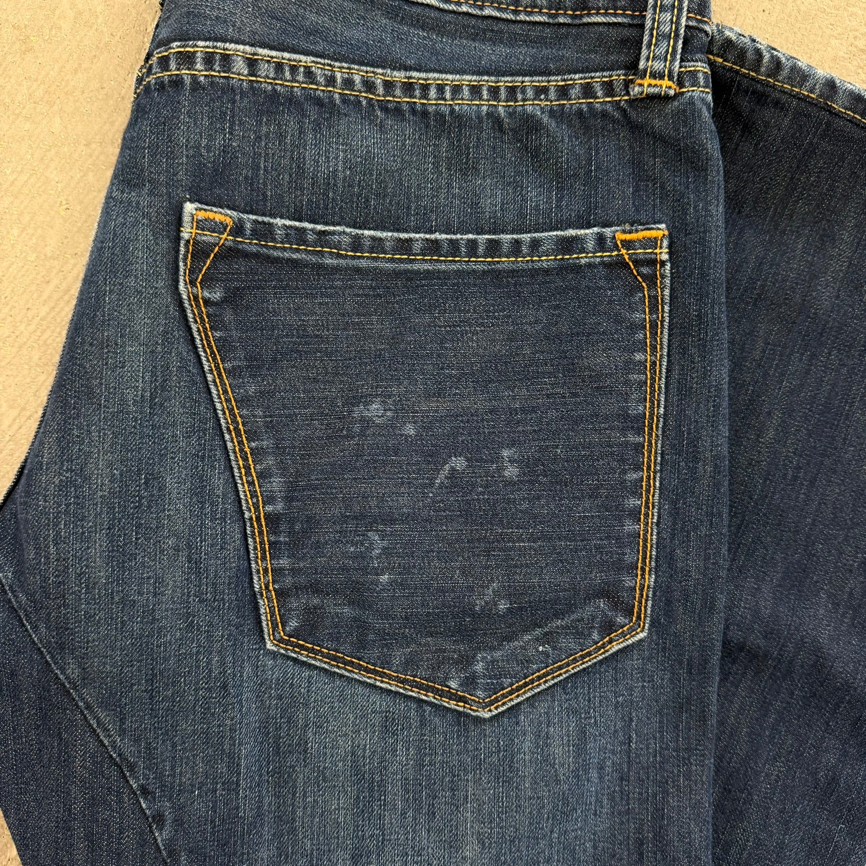 J- Vintage Y2K Christian Audigier Straight Legs Jeans -  w32 (fits 33x30)