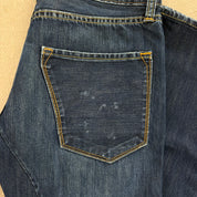 J- Vintage Y2K Christian Audigier Straight Legs Jeans -  w32 (fits 33x30)