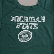F- Vintage Michigan State University Text & Seal Crewneck