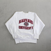 F- Vintage Harvard University Text & Seal Crewneck