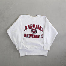 Load image into Gallery viewer, F- Vintage Harvard University Text &amp; Seal Crewneck
