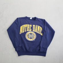 Load image into Gallery viewer, F- Vintage University Of Notre Dame Text Crewneck
