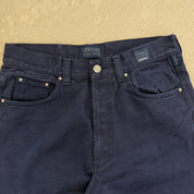 J- Vintage Versace Jeans Couture Made In Italy Indigo Jeans -  w32 (fits 32x30)