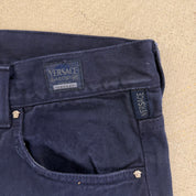 J- Vintage Versace Jeans Couture Made In Italy Indigo Jeans -  w32 (fits 32x30)