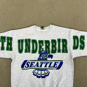 F- Vintage Seattle Thunderbirds Hockey Team Graphic Crewneck