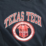 F- Vintage Texas Tech University Logo Crewneck