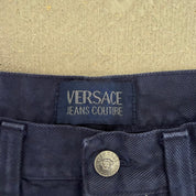 J- Vintage Versace Jeans Couture Made In Italy Indigo Jeans -  w32 (fits 32x30)