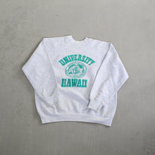 Load image into Gallery viewer, F- Vintage University Of Hawaii Logo Tultex Crewneck
