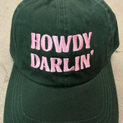 K- Green Howdy Darlin' Embroidered Dad Hat - 35