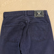 J- Vintage Versace Jeans Couture Made In Italy Indigo Jeans -  w32 (fits 32x30)