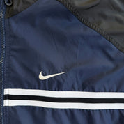 J- Vintage 90s Nike Embroidered Swoosh Zip Up Lightweight Jacket - L