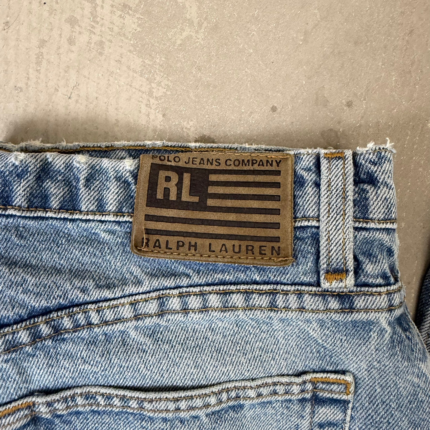 J- Vintage Polo RL Jeans Company Relaxed Leg Jeans - 34x32