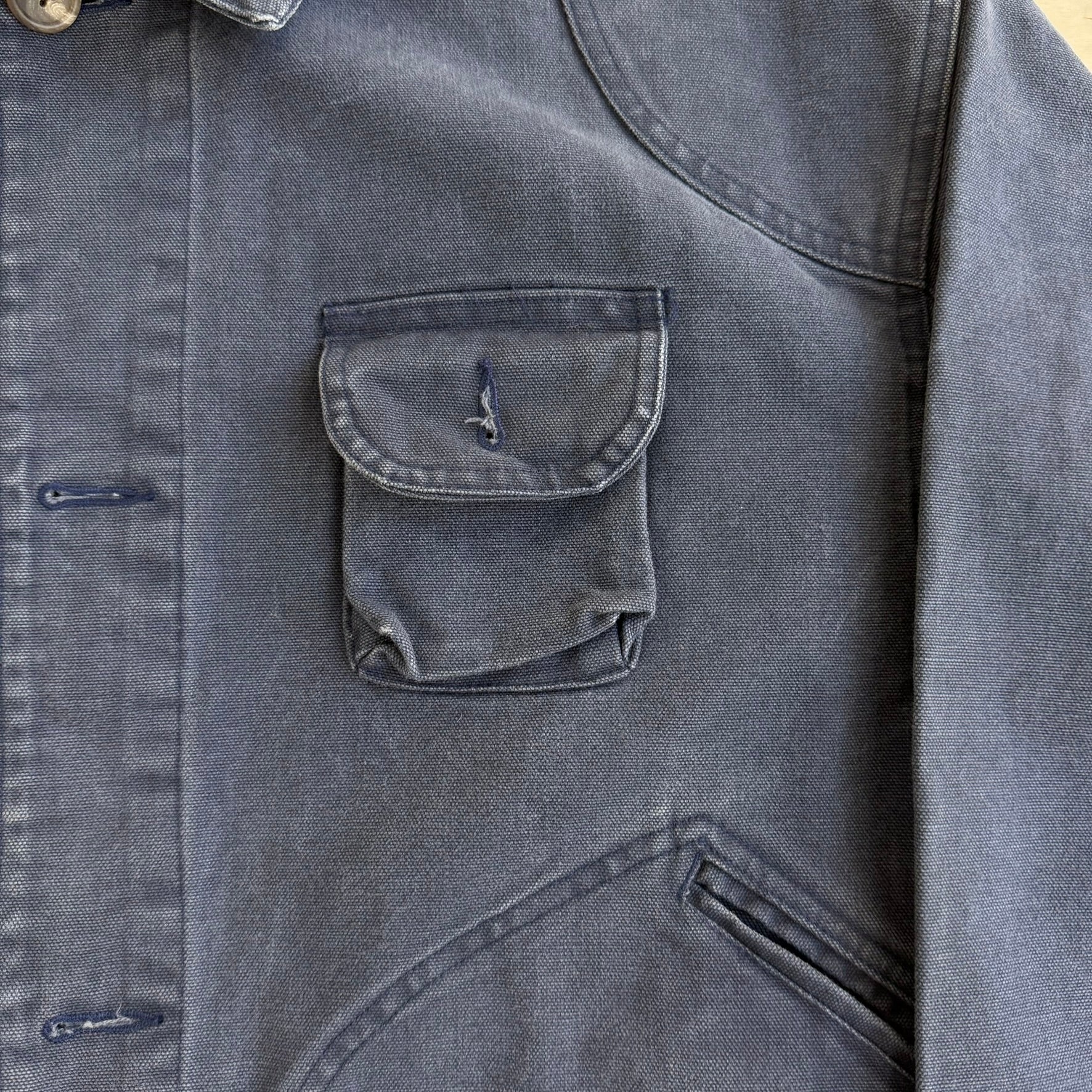 J- Vintage 90s Polo RL Heavy Canvas Utility Jacket - L (fits XL)