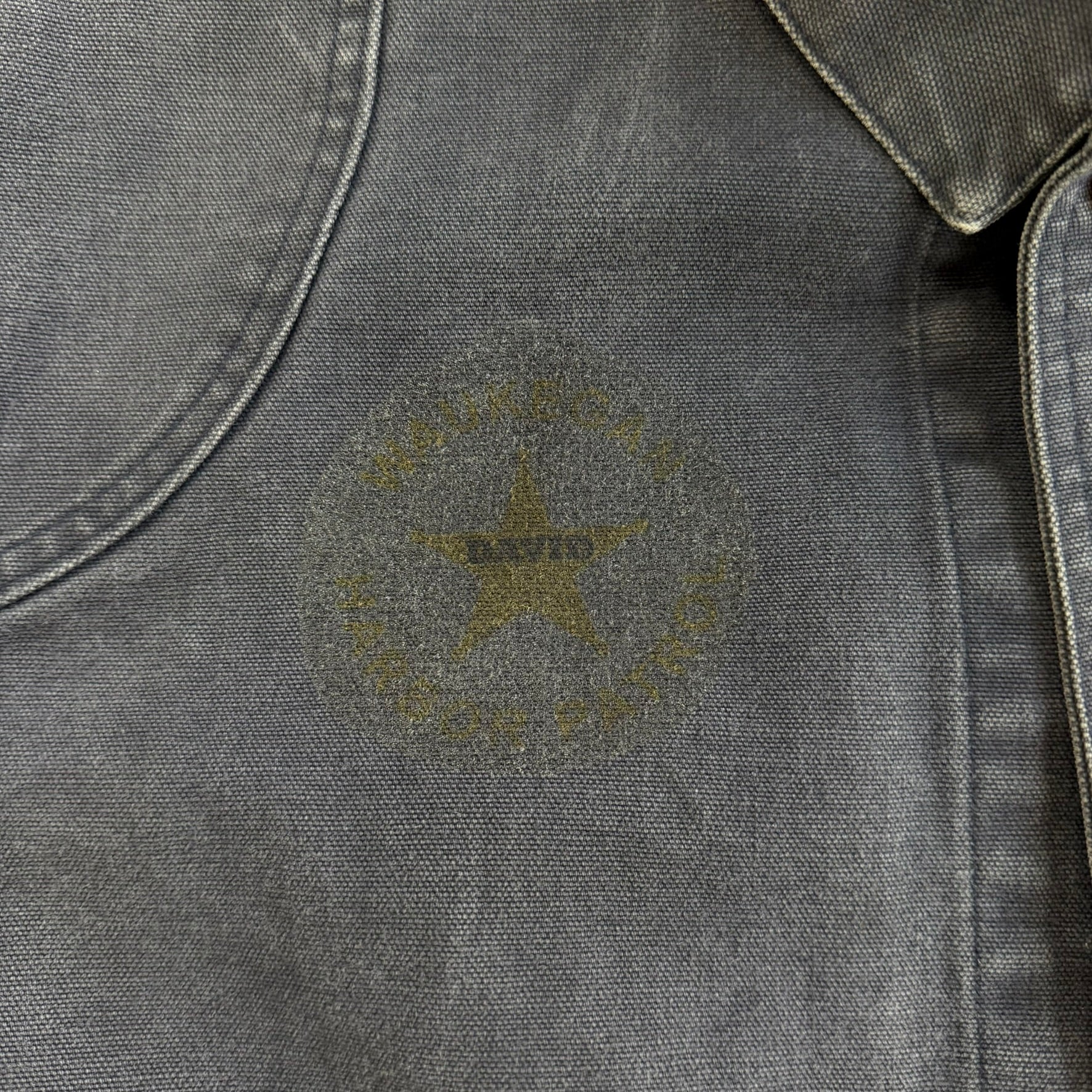 J- Vintage 90s Polo RL Heavy Canvas Utility Jacket - L (fits XL)