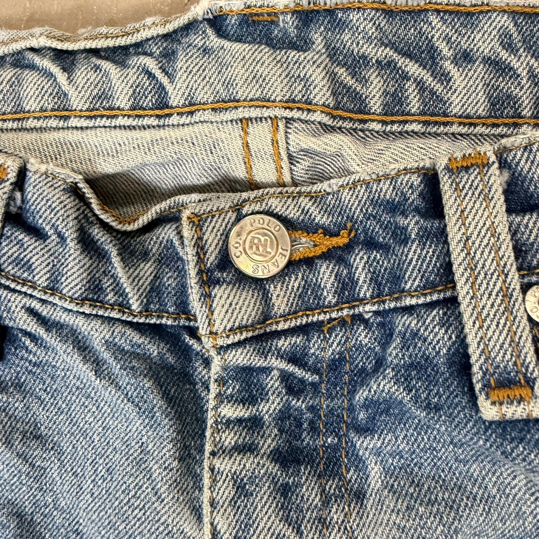 J- Vintage Polo RL Jeans Company Relaxed Leg Jeans - 34x32