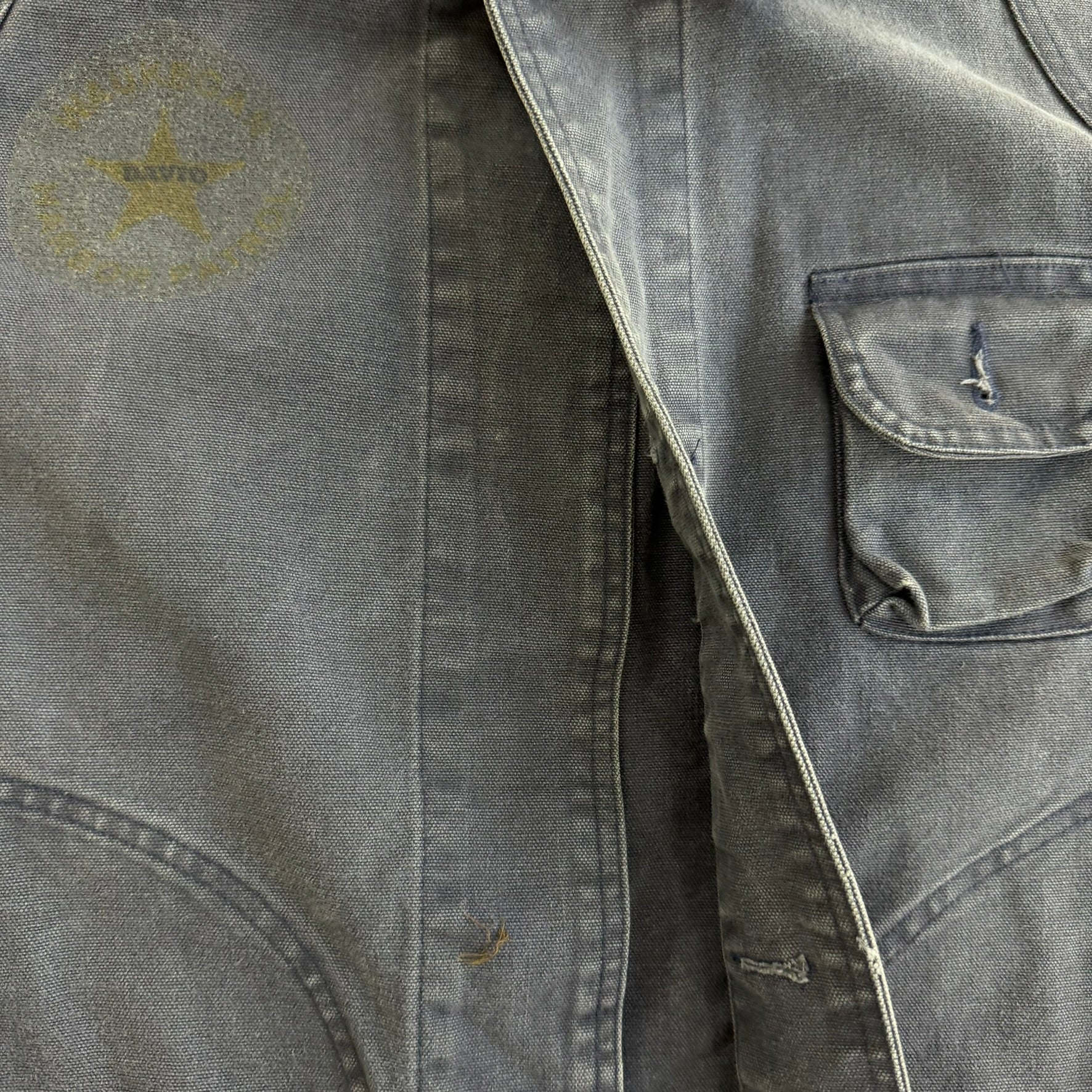 J- Vintage 90s Polo RL Heavy Canvas Utility Jacket - L (fits XL)