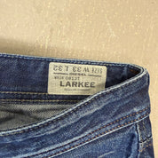 J- Vintage Diesel Larkee Regular Straight Leg Jeans - 33x32