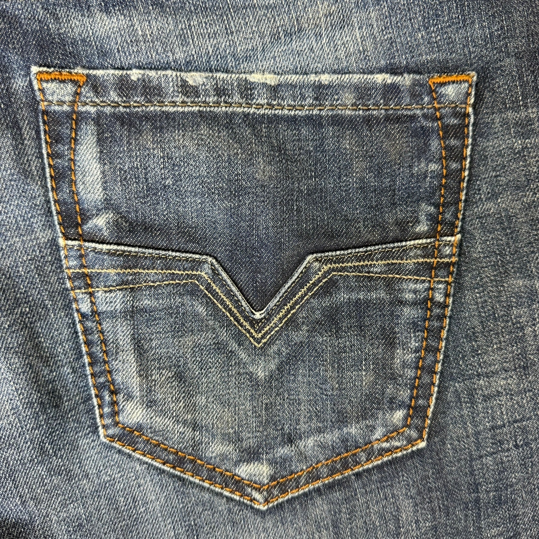 J- Vintage Diesel Larkee Regular Straight Leg Jeans - 33x32