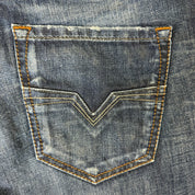 J- Vintage Diesel Larkee Regular Straight Leg Jeans - 33x32