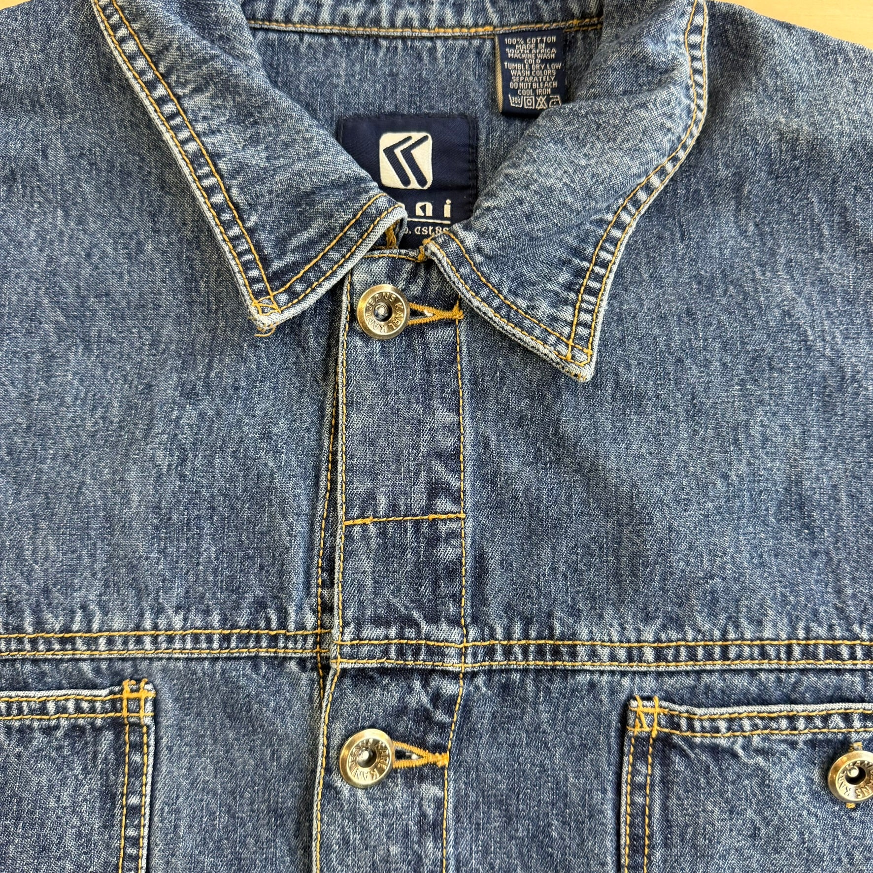 J- Vintage 90s Karl Kani Jeans Denim Jacket - XL
