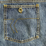 J- Vintage 90s Karl Kani Jeans Denim Jacket - XL