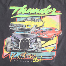 Load image into Gallery viewer, F- Vintage Thunder Kustom American Rally Club Car Graphic Tee
