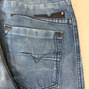 J- Vintage Diesel Darron Regular Slim Tapered Jeans - 33x34