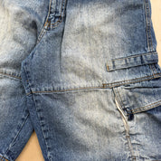 J- Vintage South Pole Denim Cargo Jorts - 32 waist 12 inseam