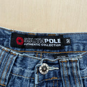 J- Vintage South Pole Denim Cargo Jorts - 32 waist 12 inseam