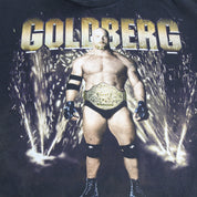 F- Vintage 1998 WCW Liquid Blue Goldberg Heavy Weight Champion Who's Next Tee