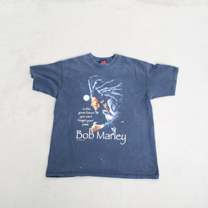 F- Vintage 2000 Bob Marley Picture Zion Rootswear Picture Tee