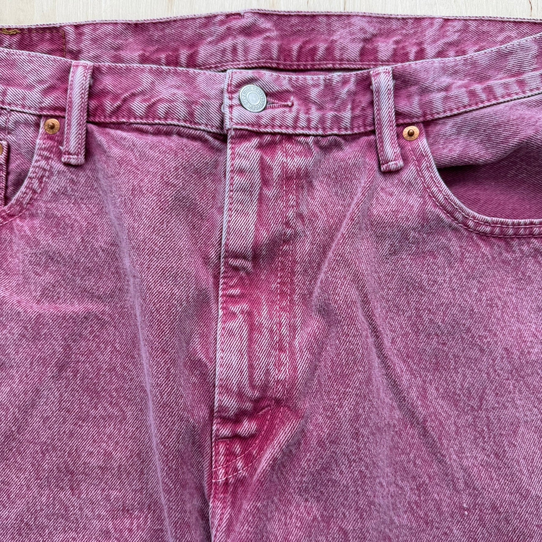 J- Vintage Levi's 569 Denim Jorts - 36 waist 11.5 inseam