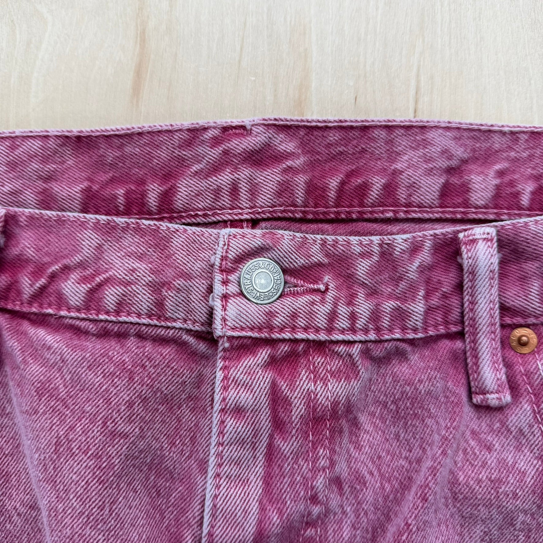 J- Vintage Levi's 569 Denim Jorts - 36 waist 11.5 inseam