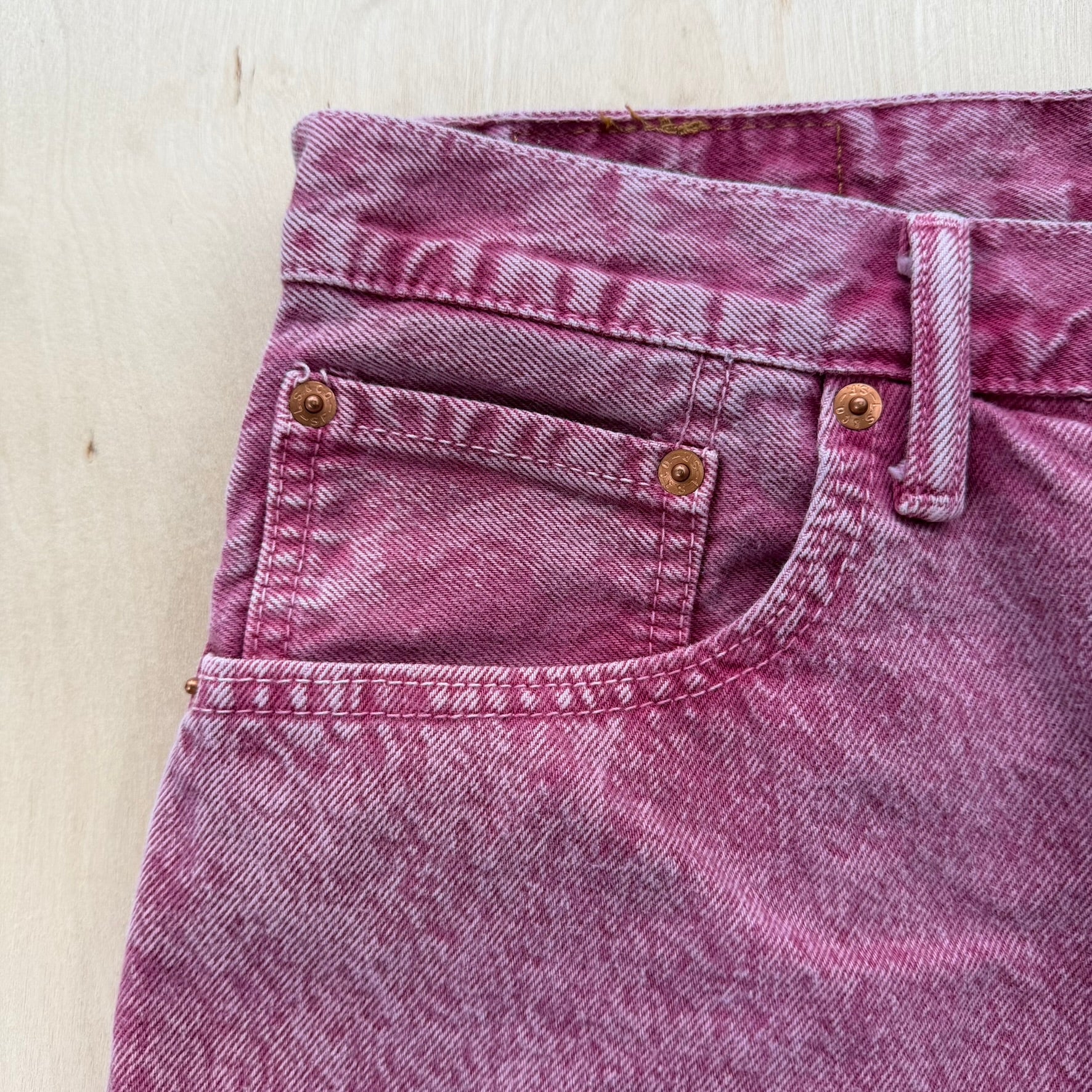 J- Vintage Levi's 569 Denim Jorts - 36 waist 11.5 inseam