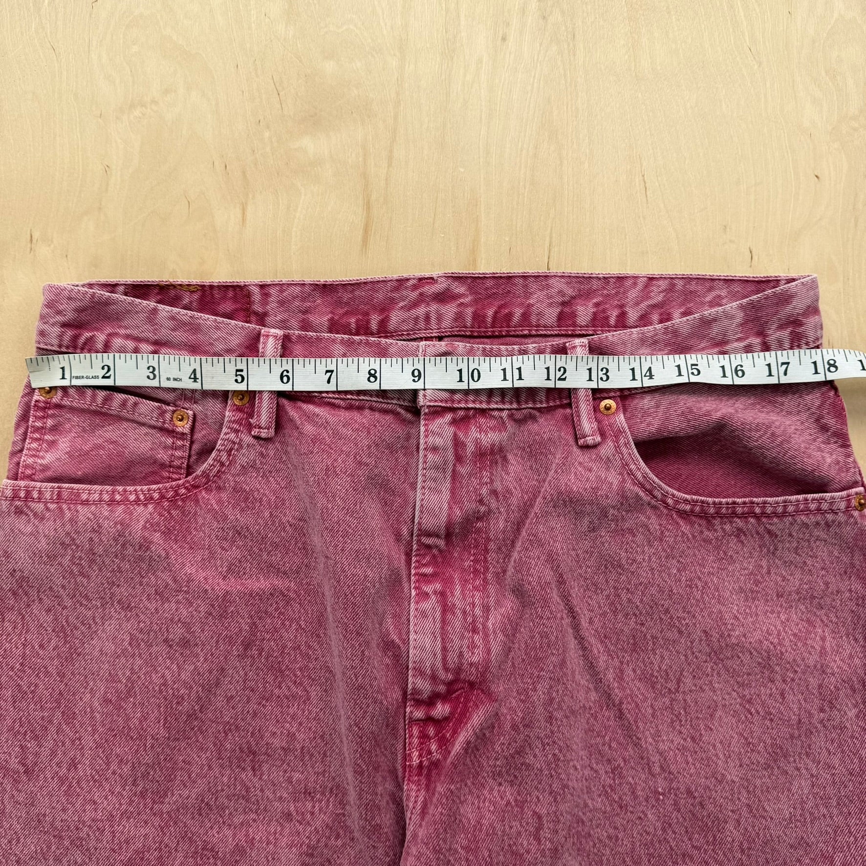 J- Vintage Levi's 569 Denim Jorts - 36 waist 11.5 inseam