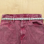 J- Vintage Levi's 569 Denim Jorts - 36 waist 11.5 inseam